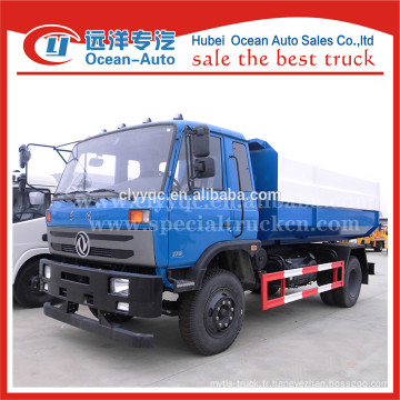 2015 nouvelle condition dongfeng 12m3 levage hydraulique chariot à ordures